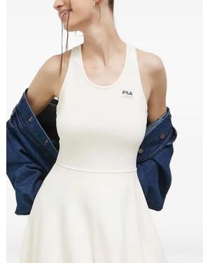 Fila Robe Courte À Patch Logo - Blue