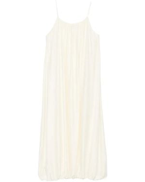 ELEH Maxikleid mit Spaghettiträgern - Weiß