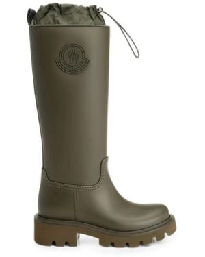 Moncler Kickstream High Rain Boots - Green