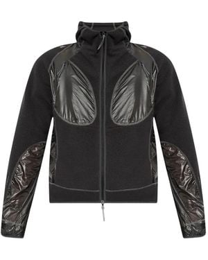 ROA Hooded Zipped Jacket - Black
