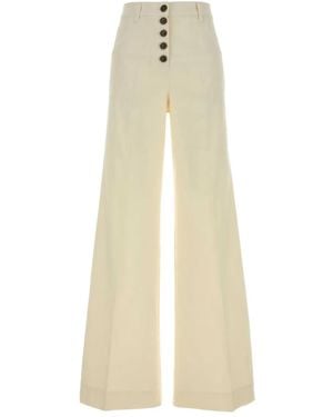 Etro Vaqueros Acampanados Con Botones Pegaso - Neutro