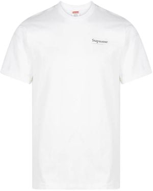 Supreme Blowfish Cotton T-Shirt - White