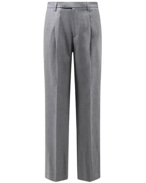 Vince Louie Pleated Tailored Trousers - Grey