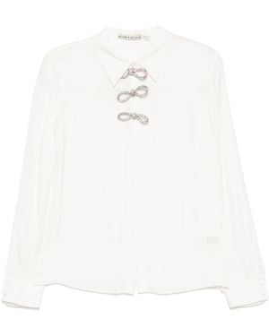 Alice + Olivia Willa Shirt - White