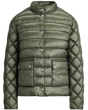 Ralph Lauren Quilted Mock-Neck Jacket - Green