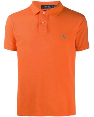 Polo Ralph Lauren Logo-Print Polo Shirt - Orange