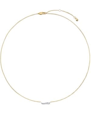 Monica Vinader Diamond-Embellishment Necklaces - White