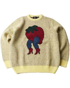 by Parra Stupid Strawberry セーター - メタリック