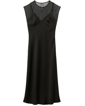 Claudie Pierlot Abito Con Inserti - Nero