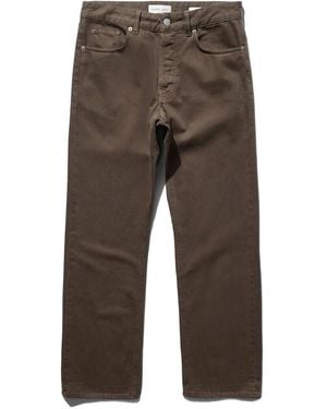 Another Aspect 3.0 Logo-Patch Jeans - Grey