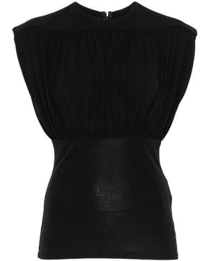 Anine Bing Sleeveless Top - Black