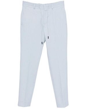 KARL LAGERFELD Pace Drawstring Trousers - Blue