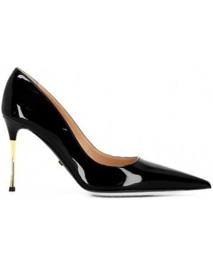 Mach & Mach Patent Leather Pointed-Toe Pumps - Black