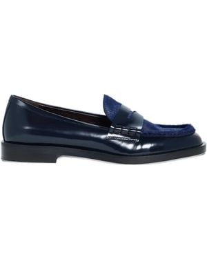 Roberto Festa Xander Pony Skin Loafers - Blue
