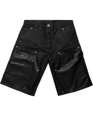 Chrome Hearts Knee Carpenter Shorts - Black