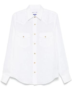 Jacob Cohen Linen Shirt - White