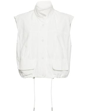 Bambah Myra Vest - White