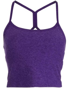Beyond Yoga Haut Lost Your Mind À Coupe Crop - Violet