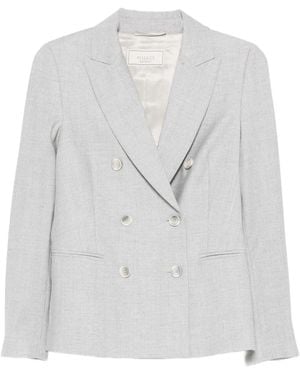 Peserico Double-Breasted Blazer - White