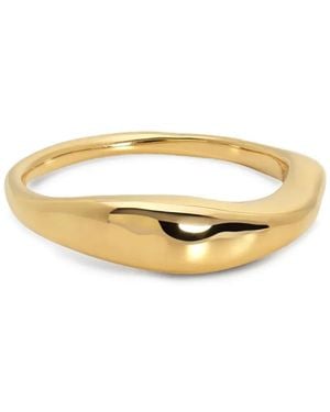 Monica Vinader Antica Stacking Ring - Metallic