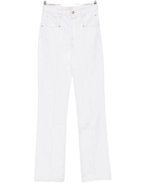 Isabel Marant Cotton straight jeans - Weiß