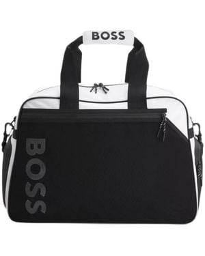 BOSS Reisetasche Mit Logo - Schwarz
