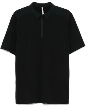 ☆2024ss☆VEILANCE FRAME SS POLO BLACK S Frame Polo Shirt SS Men's | Arc'teryx