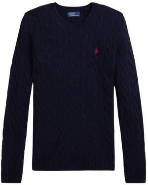Polo Ralph Lauren Julianna Cable-Knit Sweater - Blue