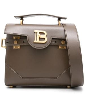 Balmain B-buzz 23 ハンドバッグ - ブラウン