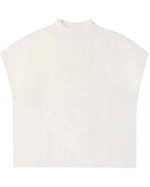 CFCL ハイネック トップ - ホワイト