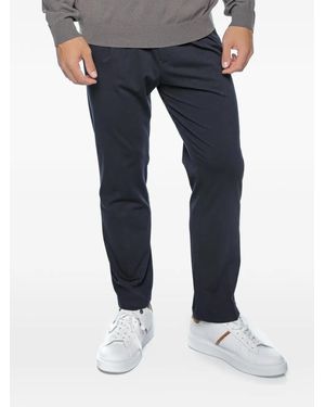 DRYKORN Chasy Slim-Cut Chino Trousers - Blue