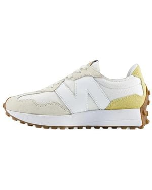 New Balance 327 Trainers - White