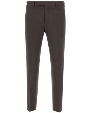 PT Torino Welt Straight Trousers - Grey