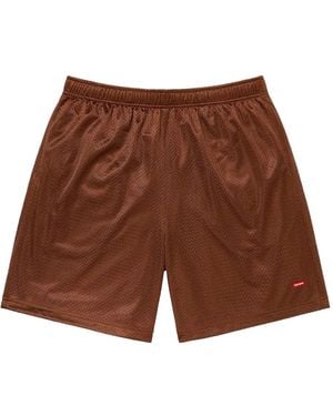 Supreme Stadium mesh "Brown" track shorts - Marrón