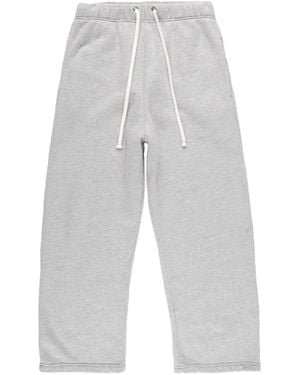 Les Tien Pantaloni Sportivi Crop - Bianco