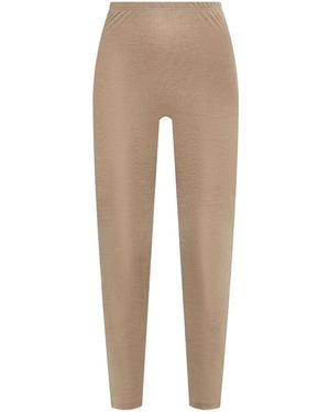 Hanro Stretch-Design Leggings - Natural