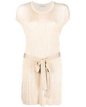 Sonia Rykiel Round Neck Day Dress - Natural