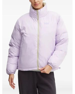 Helly Hansen Yu 23 Omkeerbaar Donsjack Met Ritssluiting - Paars