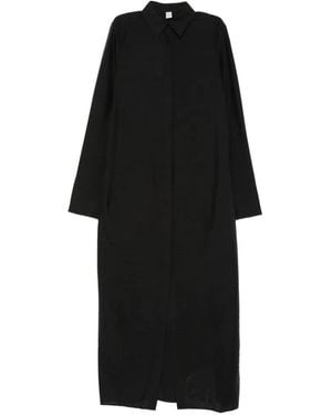 TOTEME Silk Parachute Dress - Black
