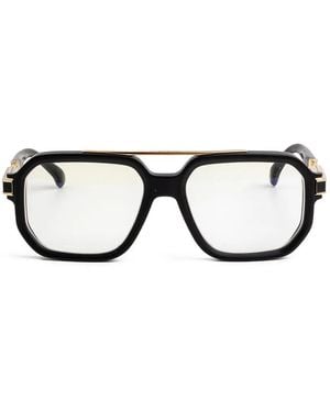 Carrera Titanio 01 Geometric-Frame Glasses - Black