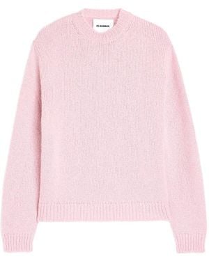 Jil Sander Ribbed Crew-Neck Jumper - Pink