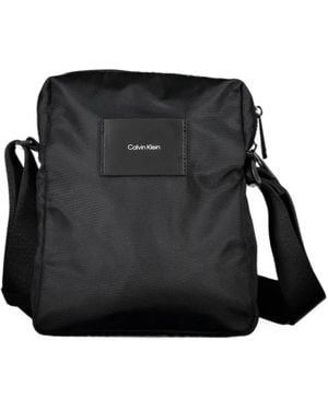 Calvin Klein Borsa Messenger Con Applicazione - Nero