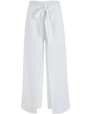 Vilebrequin Pantalones Lamiss De X Angelo Tarlazzi - Blanco