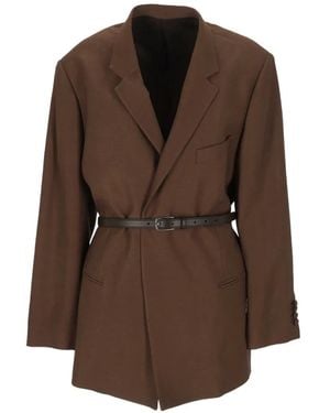 ARMARIUM Belted Jacket - Marrón