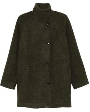 Samsøe & Samsøe Schmale Jacke mit Stehkragen - Grün