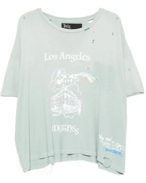 PALY Camiseta Con Estampado Gráfico - Azul