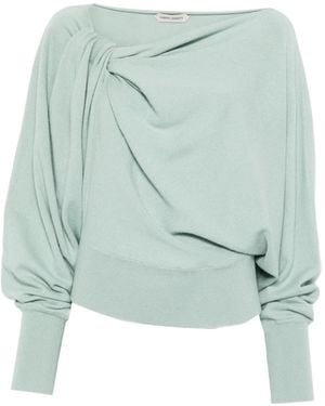 Alberta Ferretti Langärmeliger Pullover - Blau