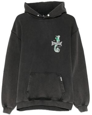 Represent Hoodie À Imprimé Graphique - Black