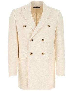 Amiri Blazer con doble botonadura - Neutro