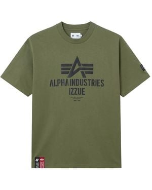 Izzue T-Shirt À Logo - Green